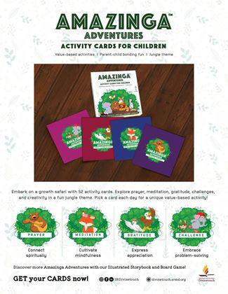 Amazinga Adventures Activity Cards for Children