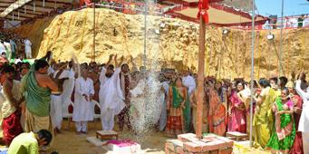 Jinmandir Shilanyas Ceremony