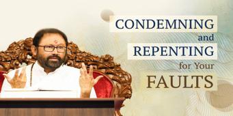 Condemning and Repenting for Your Faults