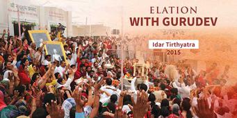 Elation with Gurudev - Idar Tirthyatra 2015