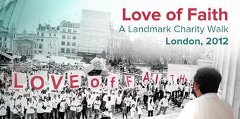 Love of Faith - A Landmark Charity Walk | Pujya Gurudevshri Rakeshji | London, 2012