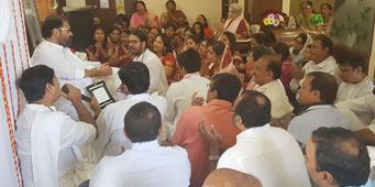Pratishtha at Hyderabad (Jatin and Sapna Dalal) 